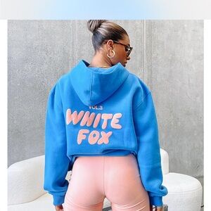 White Fox Hoodie for Women